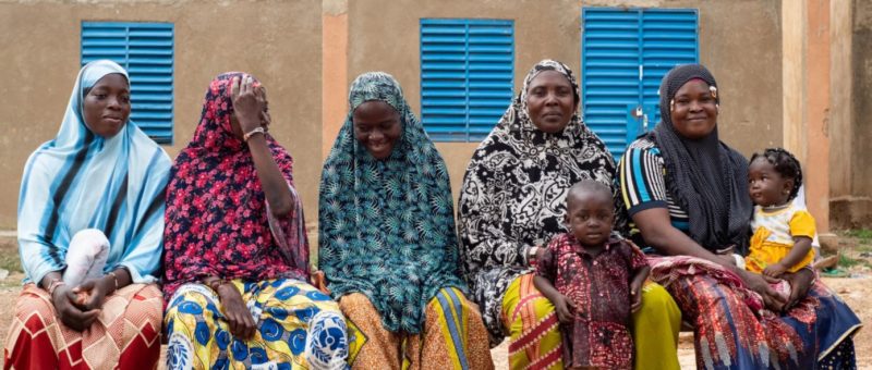 Internally displaced families in Pouytenga Centre East. Anne Mimault/Concern Worldwide